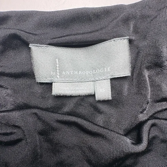 Anthropologie Black Cowl Neck Camisole with Spaghetti Straps - Picture 3 of 6